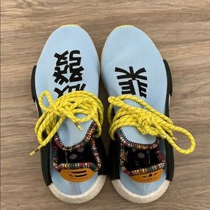 Pharrell Williams Adidas Solar Hu NMD Grey Size 5